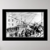 Boston Tea party 16 december 1773 Poster (Voorkant)