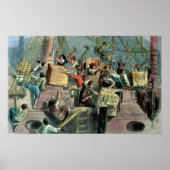 Boston Tea Party, 16 december 1773 Poster (Voorkant)