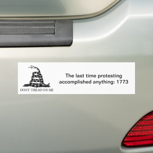 Boston Tea Party Bumpersticker (Op auto)