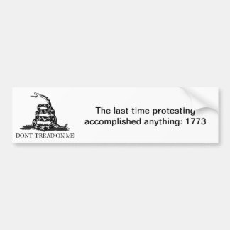Boston Tea Party Bumpersticker