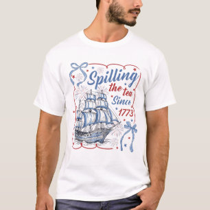 Boston Tea Party Strooit de Thee Sinds 1773 T-shirt