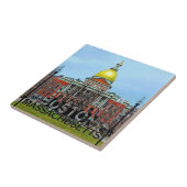 Boston Tegeltje (Zijkant)