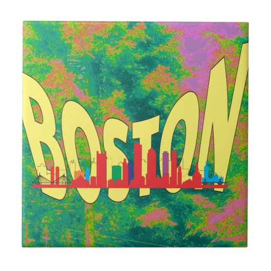 Boston Tegeltje (Voorkant)