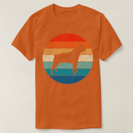 Boston Terrier 1 T-shirt (Design voorkant)