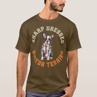 Boston Terrier 4 T-shirt