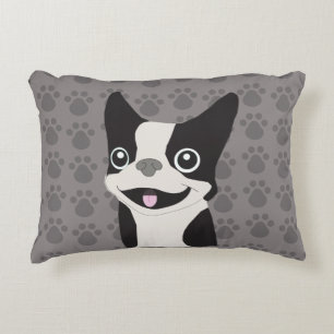 Boston Terrier Accent Kussen