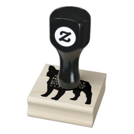 Boston Terrier Adresstempel Rubberstempel