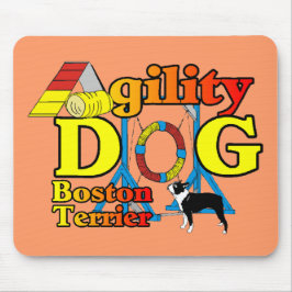 Boston Terrier Agility Cadeaus Muismat