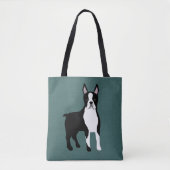 Boston Terrier Allover Tas (Voorkant)