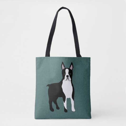 Boston Terrier Allover Tas (Voorkant)