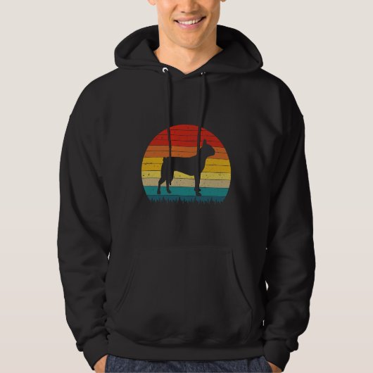 Boston Terrier Art Boston Terrier Love Boston Te Hoodie (Voorkant)