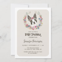 Boston Terrier Babyfeest