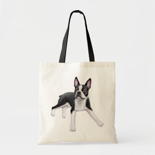 Boston Terrier Bag Tote Bag (Voorkant)