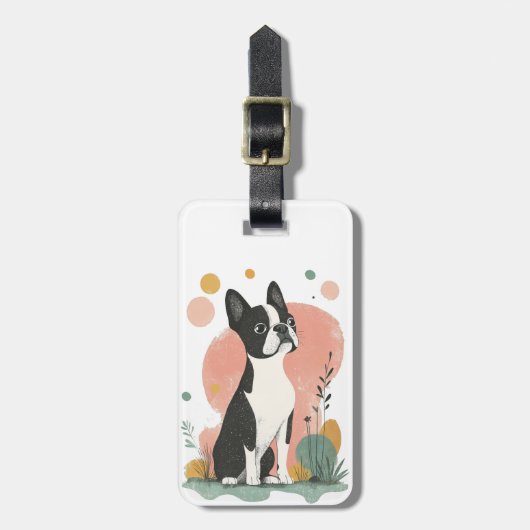 Boston Terrier Bagage Labels (Voorkant verticaal)