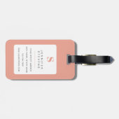 Boston Terrier Bagage Labels (Achterkant horizontaal)