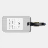 Boston Terrier Bagage Labels (Achterkant horizontaal)