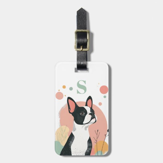 Boston Terrier Bagage Labels (Voorkant verticaal)