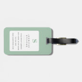 Boston Terrier Bagage Labels (Achterkant horizontaal)