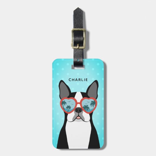 Boston Terrier Bagage Labels (Voorkant verticaal)