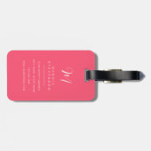 Boston Terrier Bagage Labels (Achterkant horizontaal)
