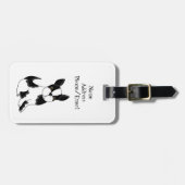 Boston Terrier Bagagelabel (Voorkant horizontaal)