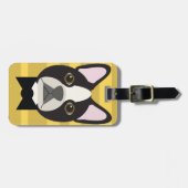 Boston Terrier Bagagelabel (Voorkant horizontaal)