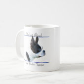 Boston Terrier Beste Vriend 2 Koffiemok (Voorkant links)