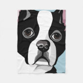 Boston Terrier Blankets Fleece Deken (Voorkant)