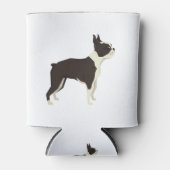 Boston Terrier Blikjeskoeler (Voorkant)