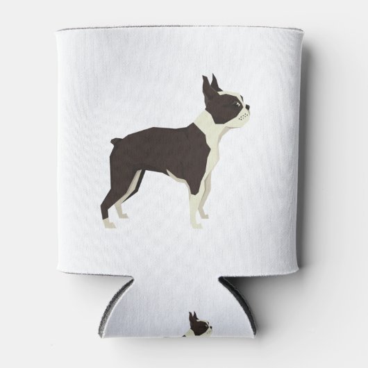 Boston Terrier Blikjeskoeler (Voorkant)