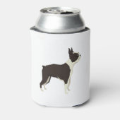 Boston Terrier Blikjeskoeler (Blikje Achterkant)