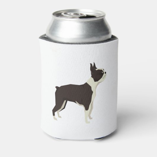 Boston Terrier Blikjeskoeler (Blikje Achterkant)