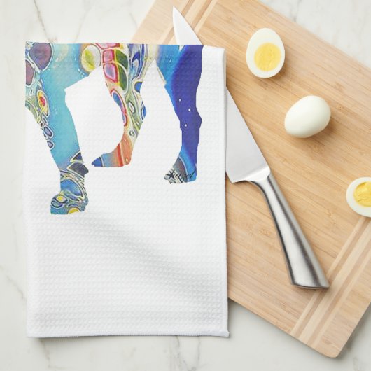 Boston Terrier, Boston Terrier Theedoek (Quarter Fold)