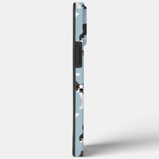 Boston Terrier Botten and Paws Case-Mate iPhone Case (Achterkant / Rechts)