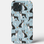 Boston Terrier Botten and Paws Case-Mate iPhone Case (Achterkant)