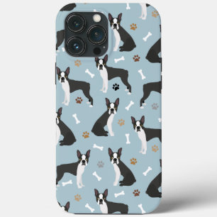Boston Terrier Botten and Paws Case-Mate iPhone Case