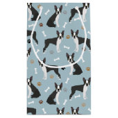 Boston Terrier Botten and Paws Klein Cadeauzakje (Achterkant)
