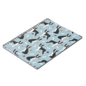 Boston Terrier Botten and Paws Notitieboek (Linkerzijde)