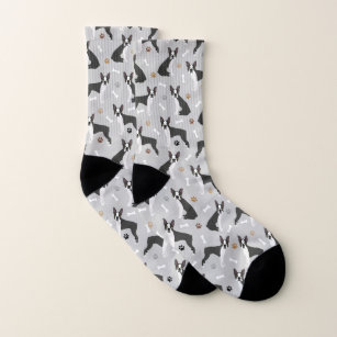 Boston Terrier Botten en Paws Socks Sokken
