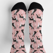 Boston Terrier Botten en Paws Socks Sokken (Top)