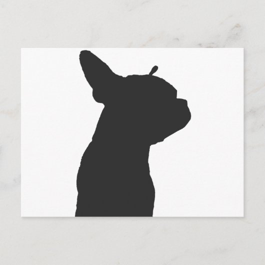 Boston Terrier Briefkaart (Voorkant)