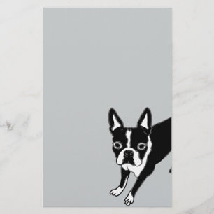 Boston Terrier Briefpapier
