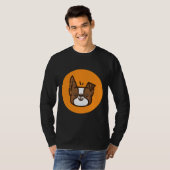 Boston Terrier Brown T-shirt (Voorkant volledig)
