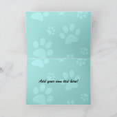 Boston Terrier bruid en bruidegom kaart (Binnen)