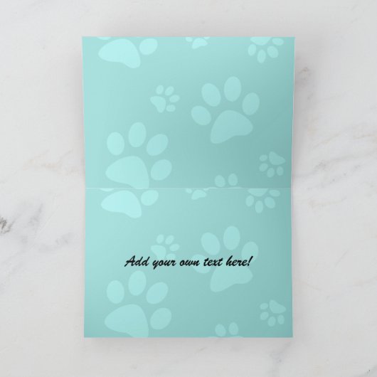 Boston Terrier bruid en bruidegom kaart (Binnen)