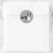 Boston Terrier Buddies Sticker (Tas)