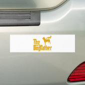 Boston Terrier Bumpersticker (Op auto)