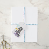 Boston Terrier Cadeaulabel (Met Touw)