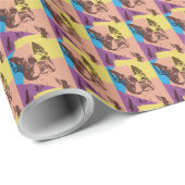 Boston Terrier Cadeaupapier (Rol Hoek)