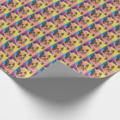 Boston Terrier Cadeaupapier (Hoek)